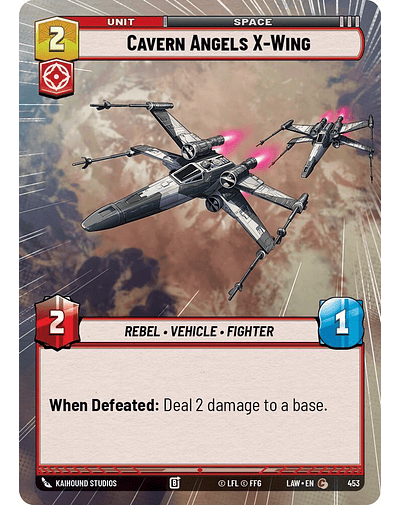 Cavern Angels X-Wing (Hyperspace)