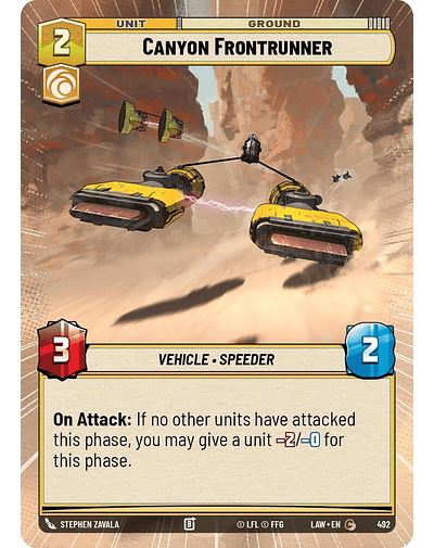 Canyon Frontrunner (Hyperspace)