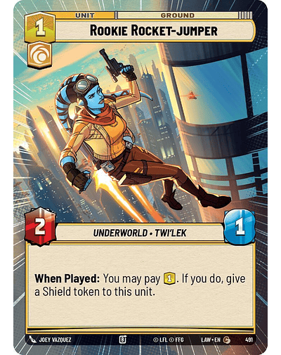 Rookie Rocket-jumper (Hyperspace)