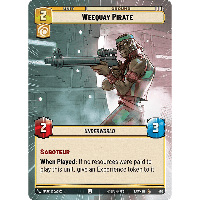Weequay Pirate (Hyperspace)