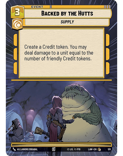 Backed by the Hutts (Hyperspace)