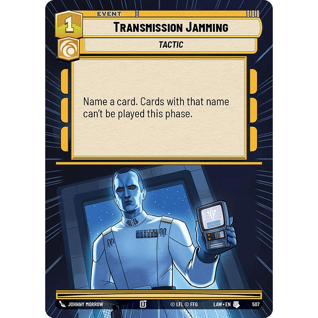 Transmission Jamming (Hyperspace)