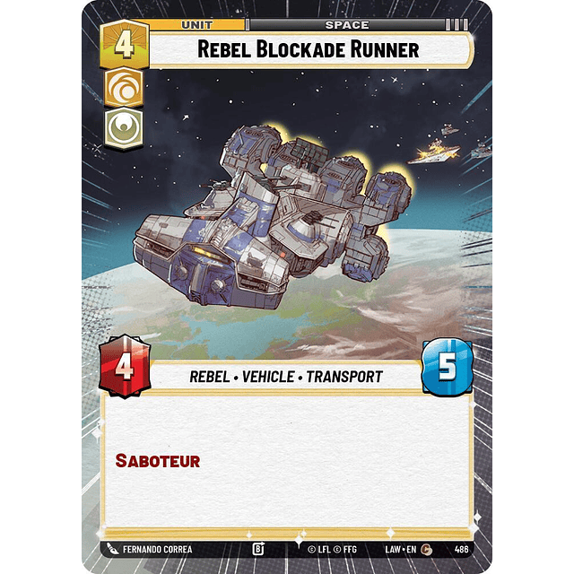 Rebel Blockade Runner (Hyperspace)