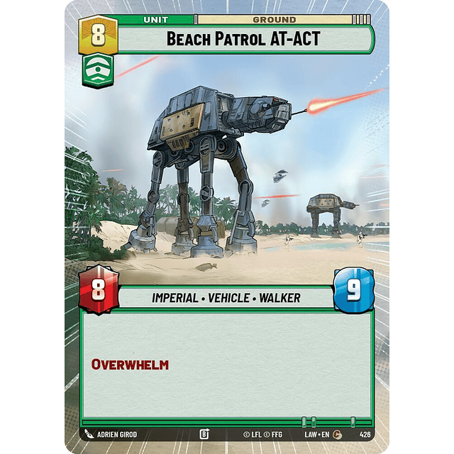 Beach Patrol AT-ACT (Hyperspace)