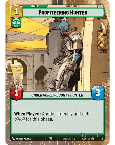 Profiteering Hunter (Hyperspace)