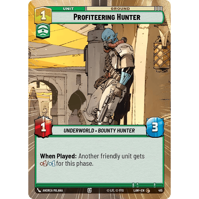 Profiteering Hunter (Hyperspace)