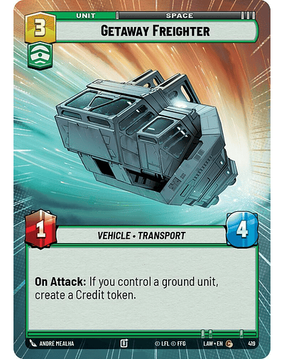 Getaway Freighter (Hyperspace)
