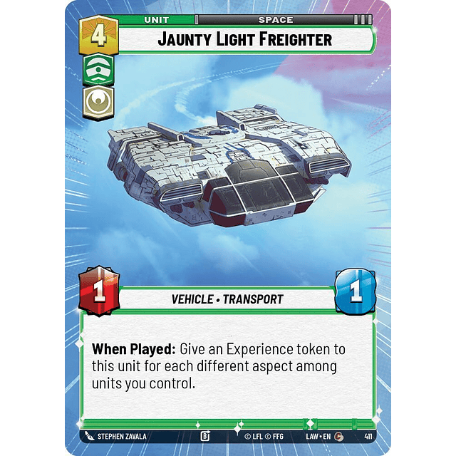 Jaunty Light Frieghter (Hyperspace)