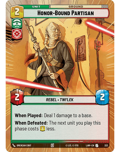 Honor-Bound Partisan (Hyperspace) 