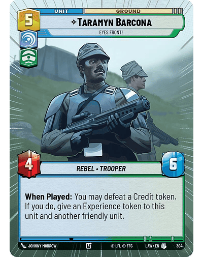 Taramyn Barcona - Eyes Front! (Hyperspace)