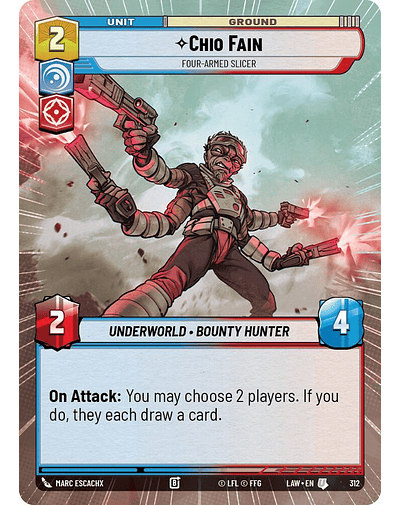 Chio Fain - Four-Armed Slicer (Hyperspace)