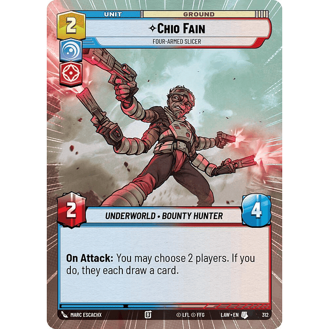 Chio Fain - Four-Armed Slicer (Hyperspace)