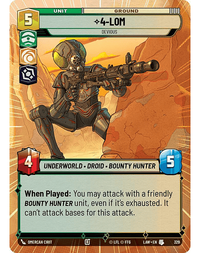 4-LOM - Devious (Hyperspace)