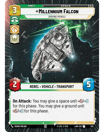 Millennium Falcon - Dodgin Patrols (Hyperspace)