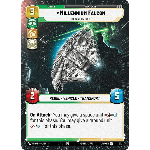 Millennium Falcon - Dodgin Patrols (Hyperspace)