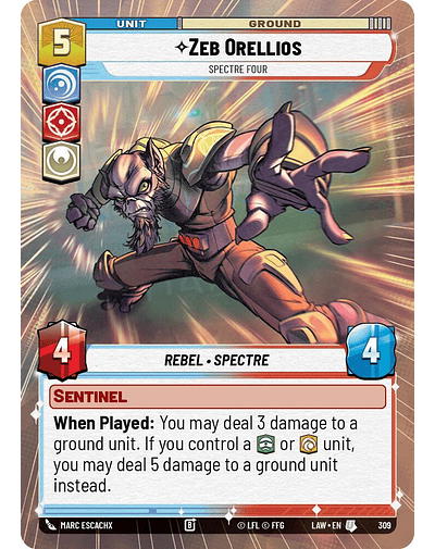 Zeb Orellios - Spectre Four (Hyperspace)