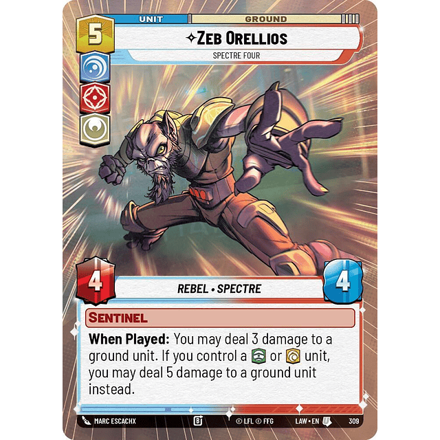 Zeb Orellios - Spectre Four (Hyperspace)