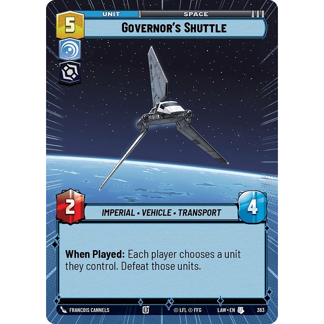 Governor's Shuttle (Hyperspace) 