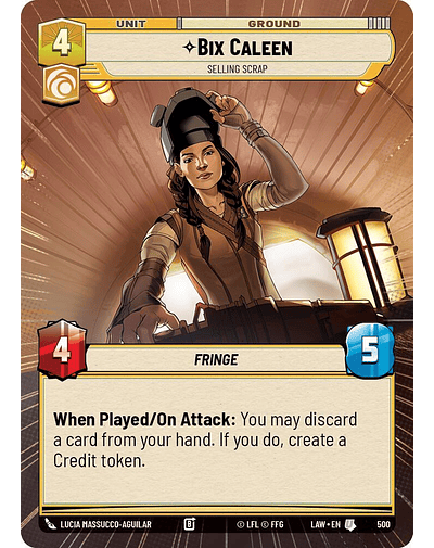 Bix Caleen - Selling Scrap (Hyperspace)