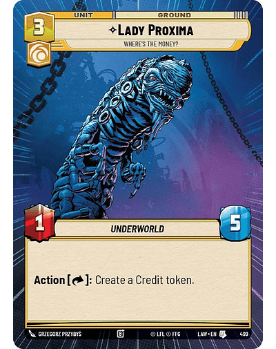 Lady Proxima - Where's the Money? (Hyperspace) 