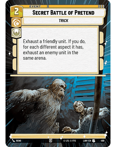 Secret Battle of Pretend (Hyperspace)