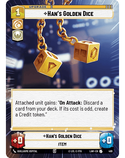 Han's Golden Dice (Hyperspace)