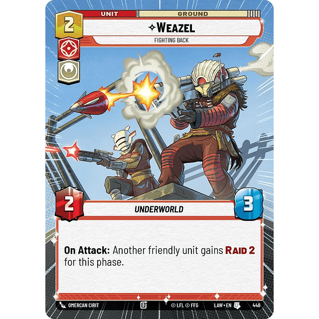 Weazel - Fighting Back (Hyperspace)