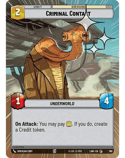 Criminal Contact (Hyperspace Foil)