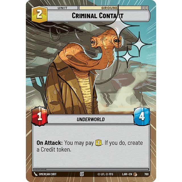 Criminal Contact (Hyperspace Foil)