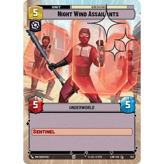 Night Wind Assailants (Hyperspace Foil)