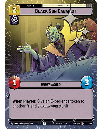 Black Sun Cabalist (Hyperspace Foil)