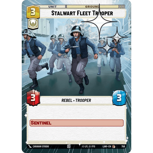 Stalwart Fleet Trooper (Hyperspace Foil)