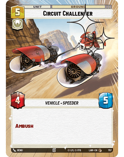 Circuit Challenger (Hyperspace Foil)