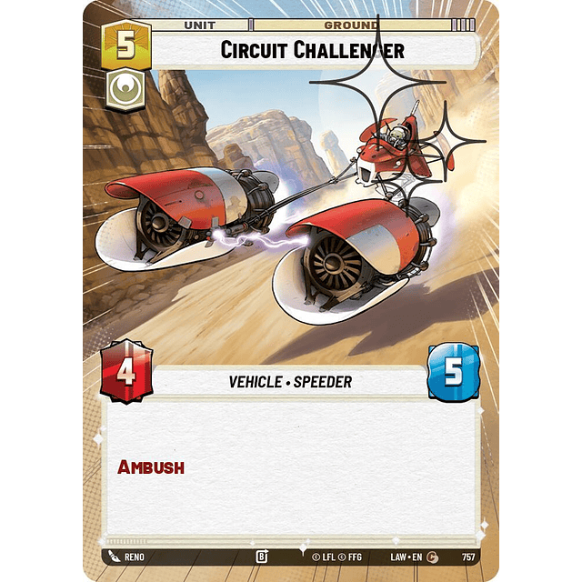 Circuit Challenger (Hyperspace Foil)