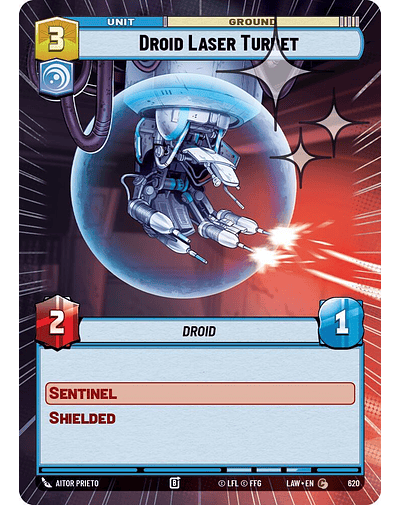 Droid Laser Turret (Hyperspace Foil)