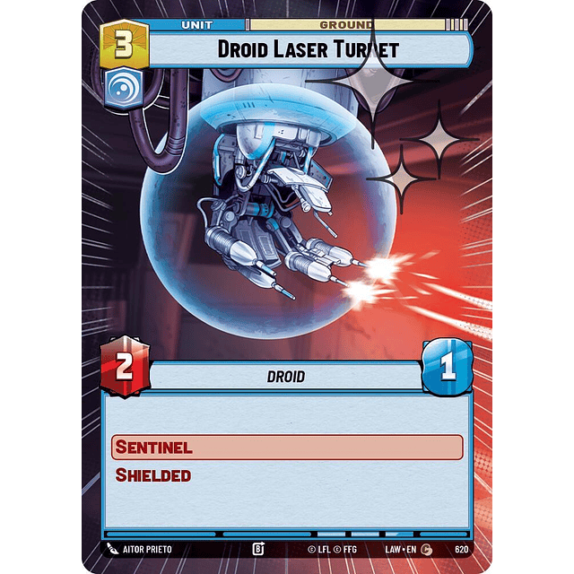 Droid Laser Turret (Hyperspace Foil)