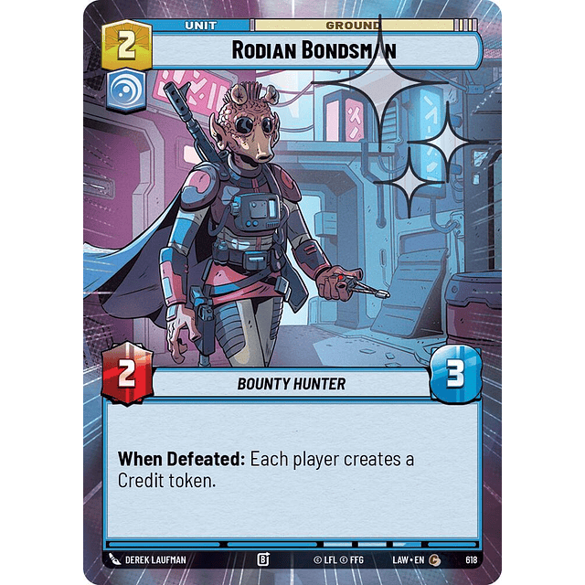 Rodian Bondsman (Hyperspace Foil)