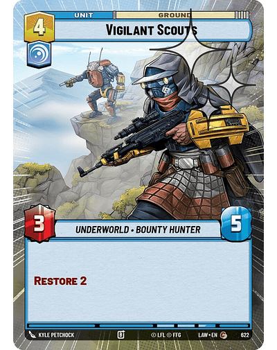 Vigilant Scouts (Hyperspace Foil)