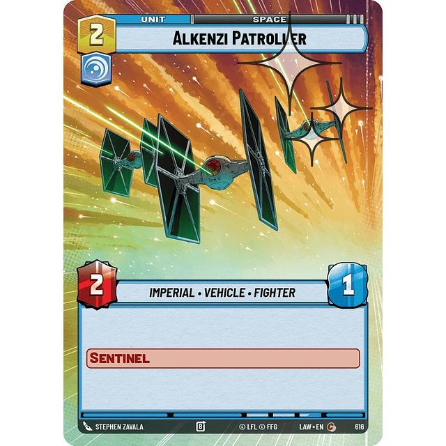 Alkenzi Patroller (Hyperspace Foil)