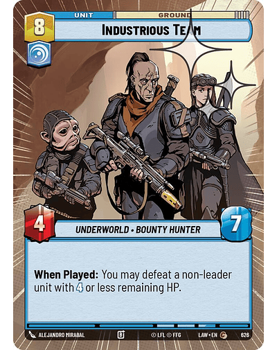 Industrious Team (Hyperspace Foil)