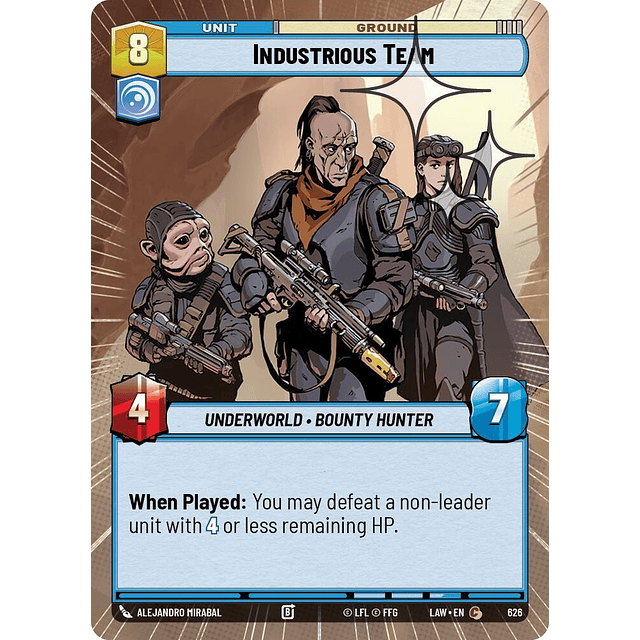 Industrious Team (Hyperspace Foil)