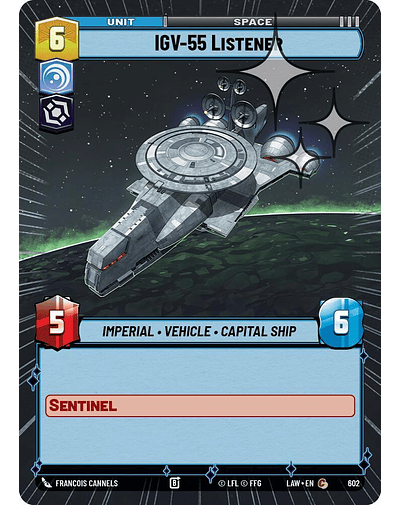 IGV-55 Listener (Hyperspace Foil)