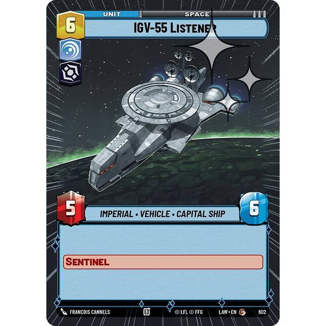 IGV-55 Listener (Hyperspace Foil)