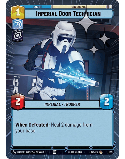 Imperial Door Technician (Hyperspace Foil)