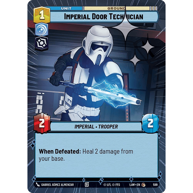 Imperial Door Technician (Hyperspace Foil)