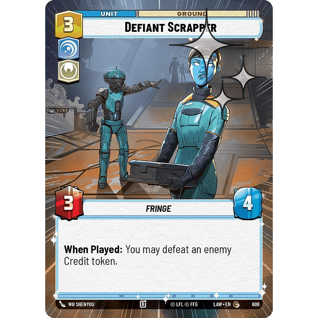 Defiant Scrapper (Hyperspace Foil)