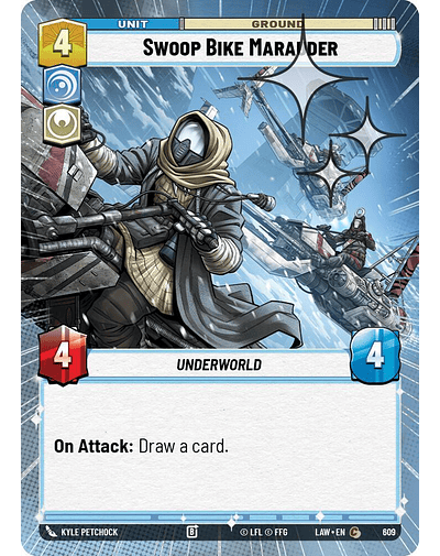 Swoop Bike Marauder (Hyperspace Foil)