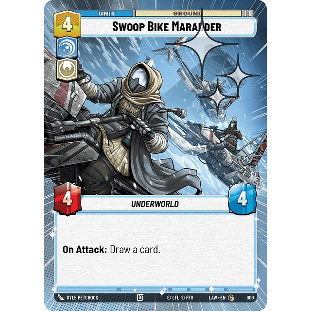 Swoop Bike Marauder (Hyperspace Foil)