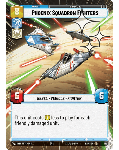 Phoenix Squadron Fighters (Hyperspace Foil) 