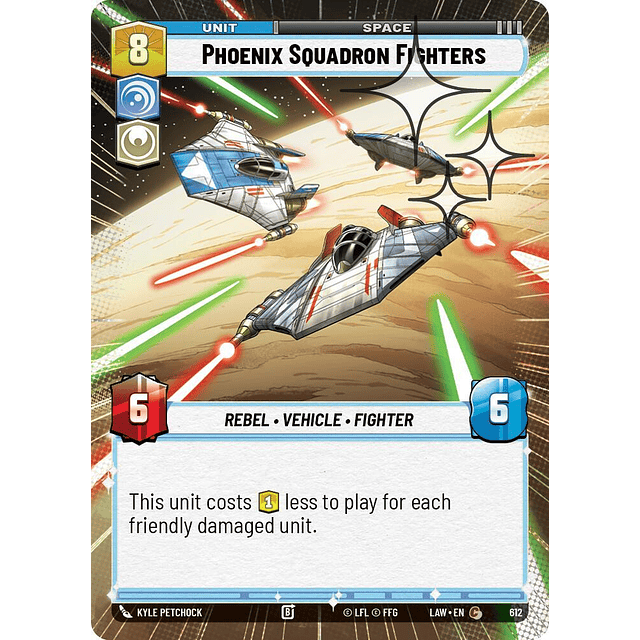 Phoenix Squadron Fighters (Hyperspace Foil) 